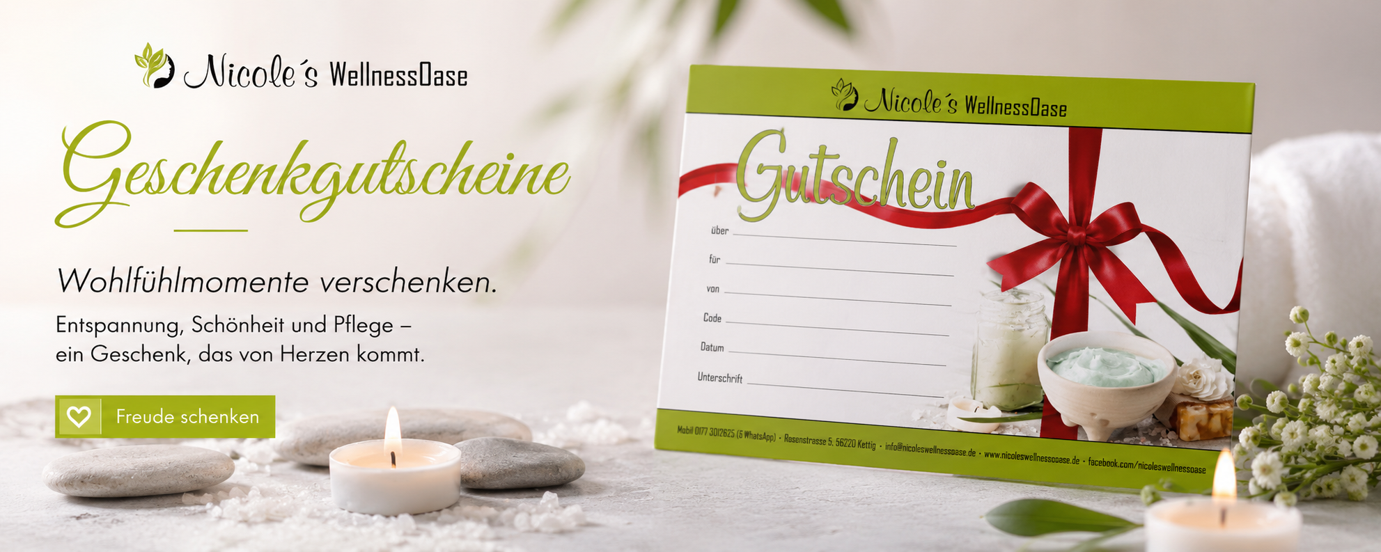 Geschenkgutschein von Nicole’s WellnessOase in Kettig 02